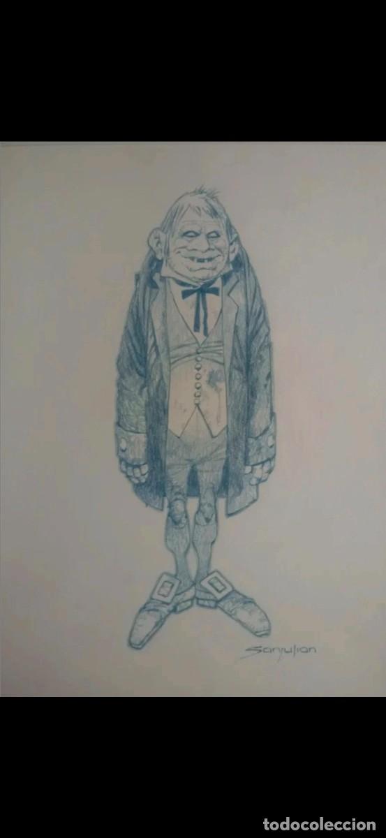 C&oacute;mics: Cousin Eerie dibujo original por Sanjulian