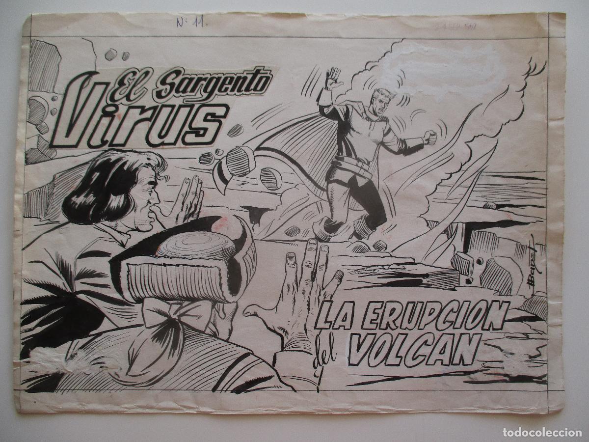 Comics: EL SARGENTO VIRUS N&ordm; 11 (A FALTA DE LAS P&Aacute;GINAS 9 Y 10)