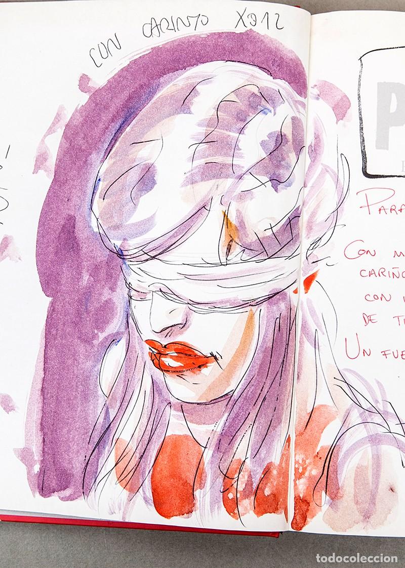 C&oacute;mics: MIGOYA - ACUARELA ORIGINAL SOBRE C&Oacute;MIC - PLAGIO, EL SECRETO DE MELINA - 2012