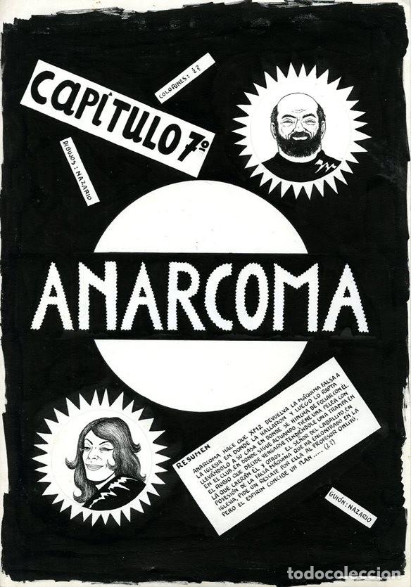 Comics: P&aacute;gina Original de Nazario - Anarcoma Cap.7 - El V&iacute;bora