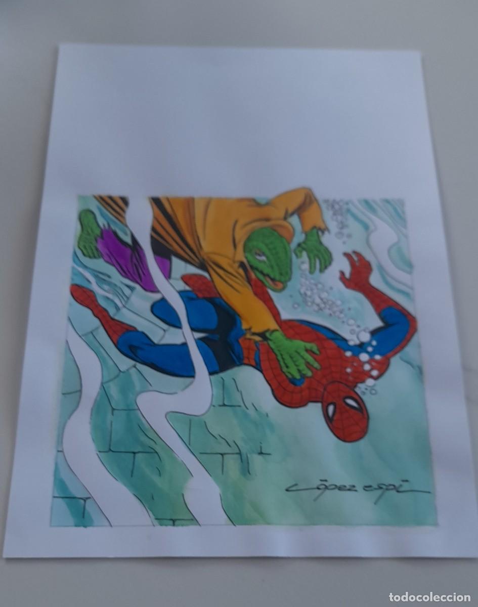C&oacute;mics: Reproduccion A4 de Lopez Espi de Spiderman n 22 de la Versi&oacute;n 3 - Foto 1