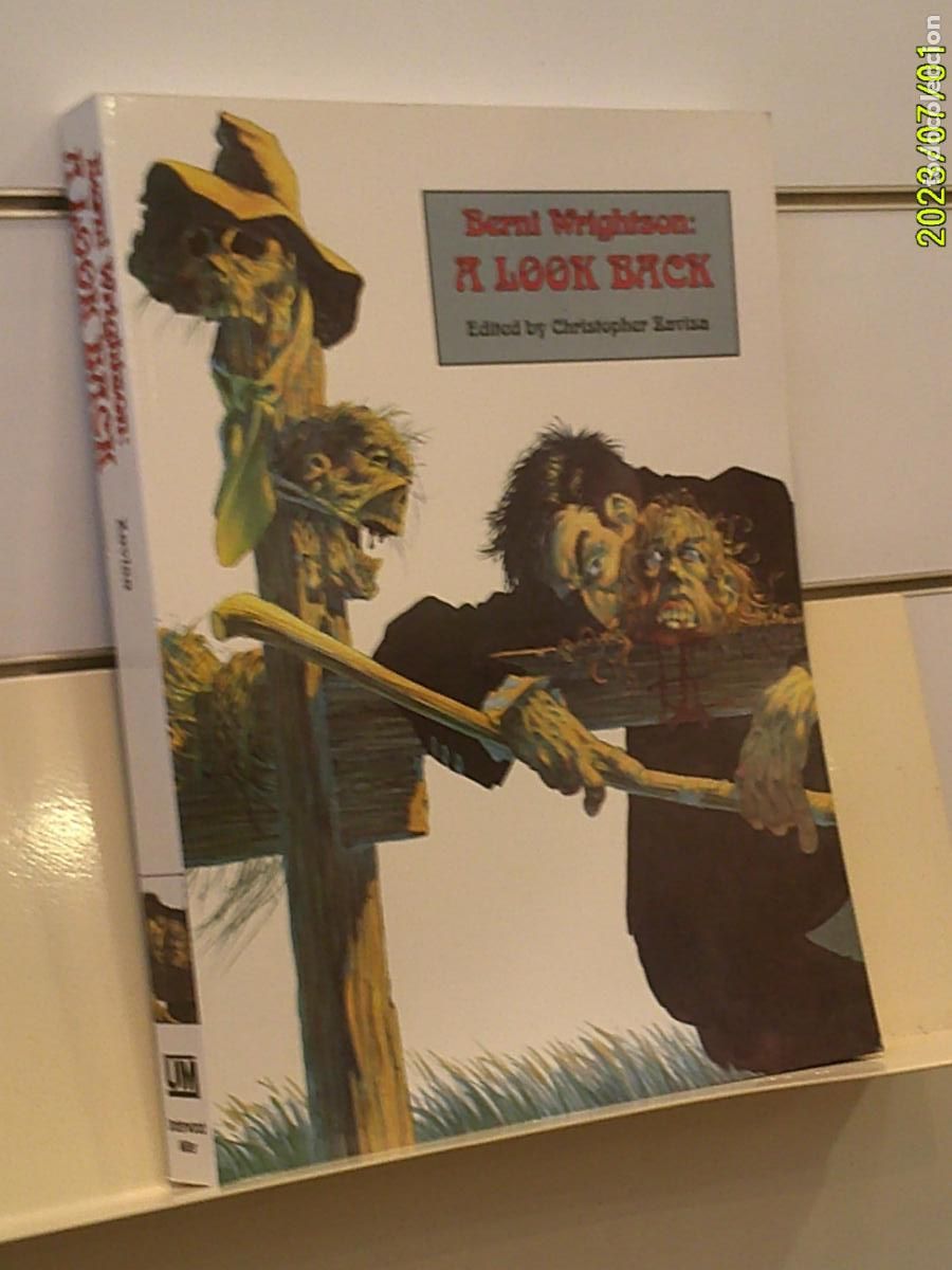 C&oacute;mics: BERNI WRIGHTSON: A LOOK BACK - EDITED BY CHRISTOPHER ZAVISA 1991 INGLES