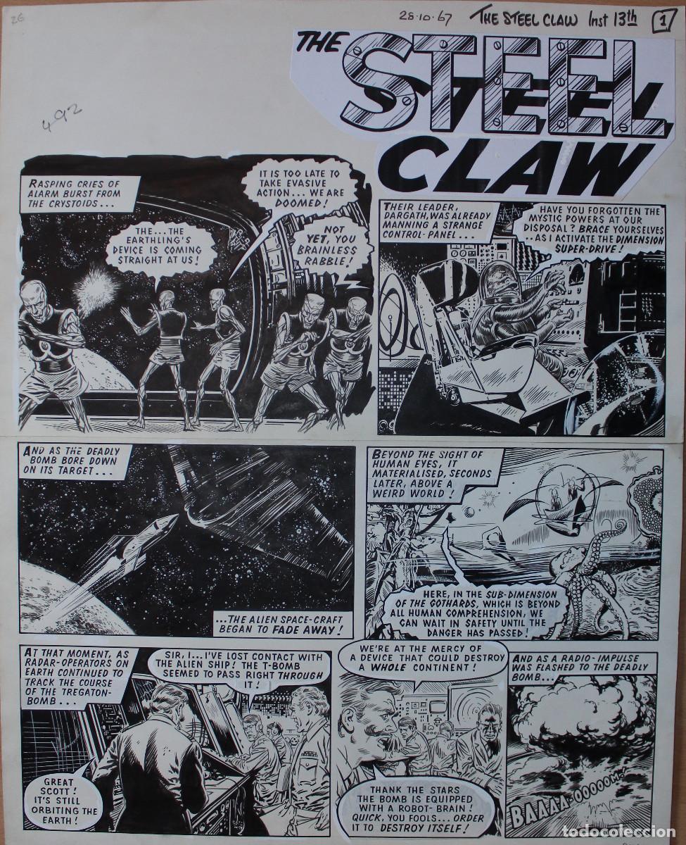 C&oacute;mics: Original Jesus Blasco Zarpa de Acero