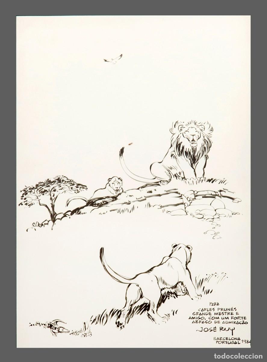 C&oacute;mics: Jos&eacute; Ruy - Dibujo original drawing - 1984