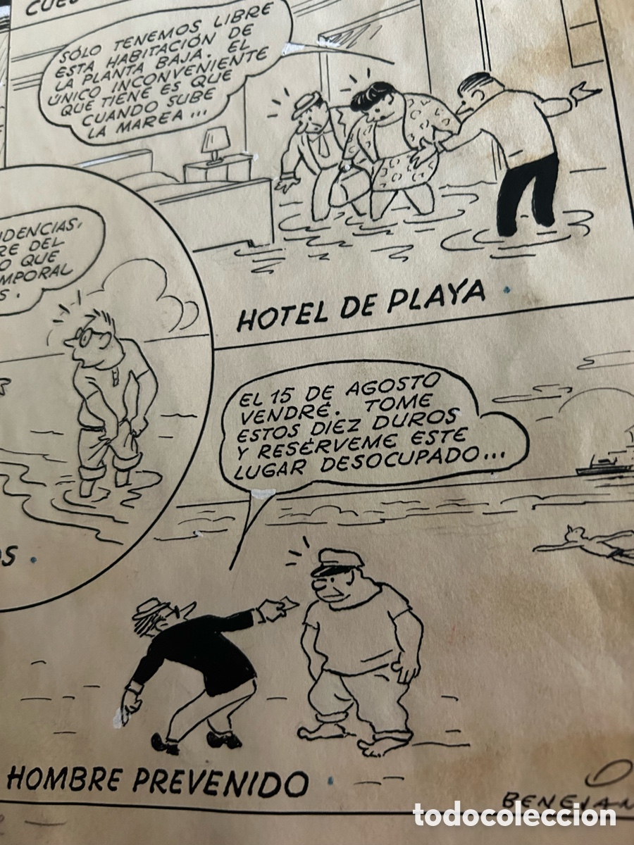 C&oacute;mics: Benejam. Reportajes veraniegos: el mar. TBO - Foto 3