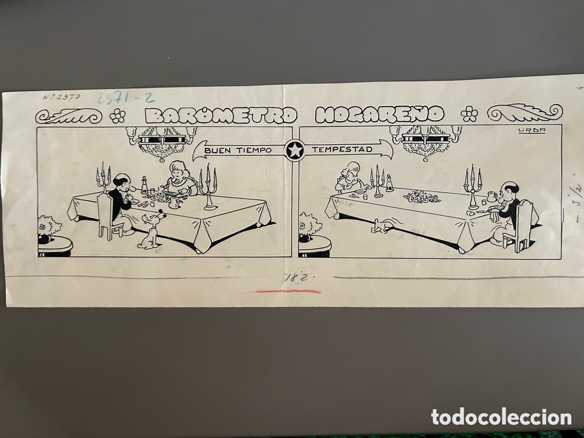 C&oacute;mics: Bar&oacute;metro hogare&ntilde;o. Urda. TBO