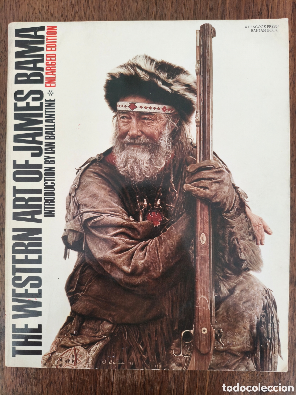 C&oacute;mics: THE WESTERN ART OF JAMES BAMA ENLARGED EDITION BANTAM BOOKS 1980