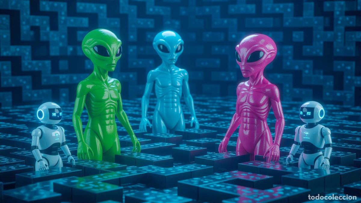 C&oacute;mics: 8 espectaculares escenas de extraterrestres &ndash; Lonas decorativas modernas de Alta Calidad