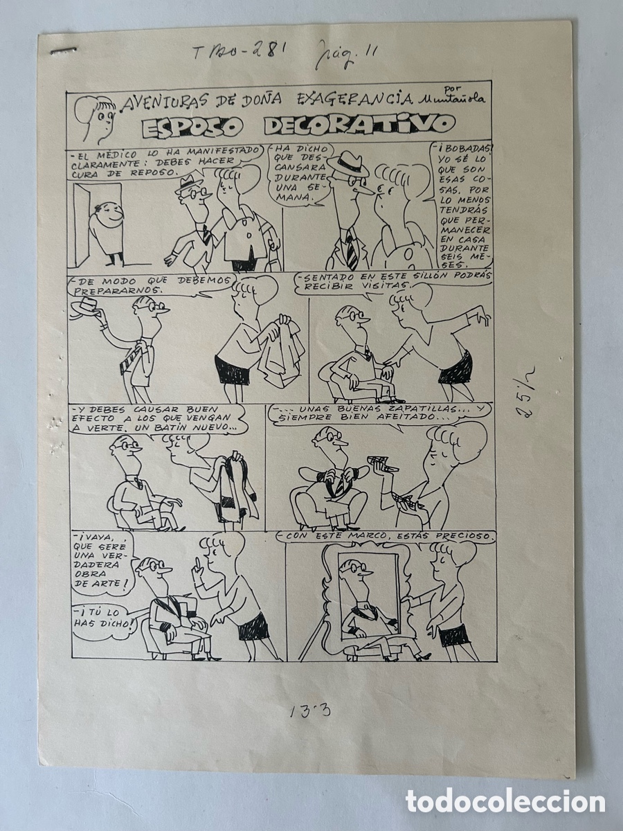 C&oacute;mics: Esposo decorativo, TBO, Munta&ntilde;ola