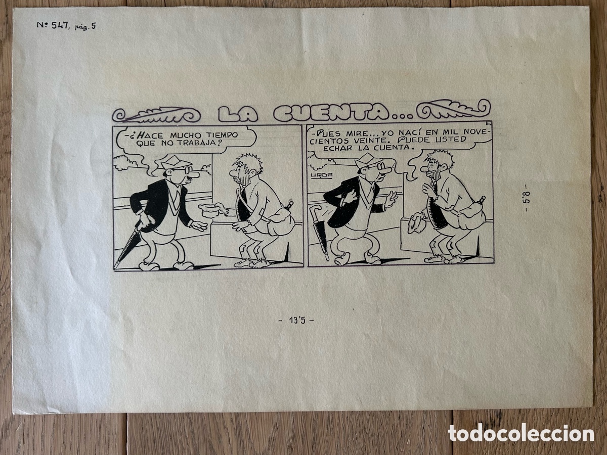 C&oacute;mics: Urda, dibujo para TBO - Foto 2