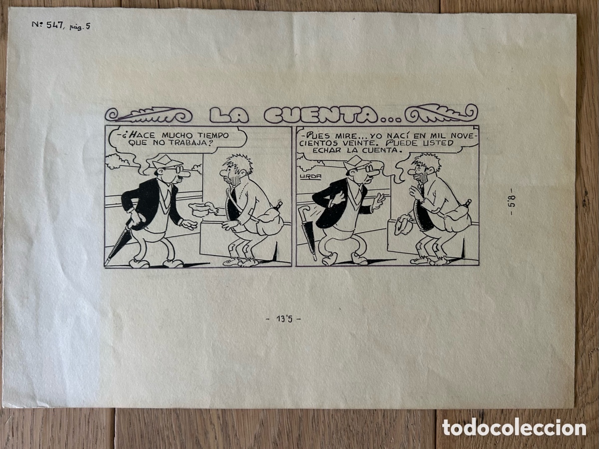 C&oacute;mics: Urda, dibujo para TBO - Foto 1