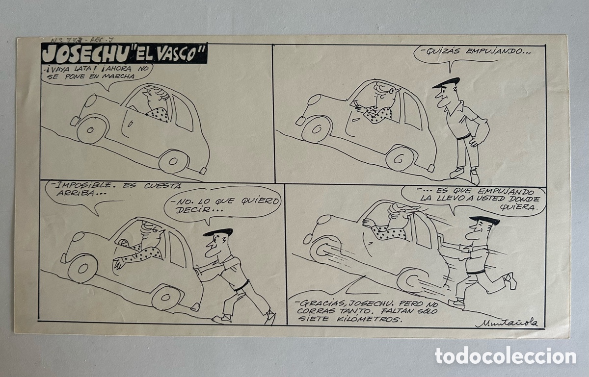 C&oacute;mics: Josechu el vasco TBO, Munta&ntilde;ola - Foto 2