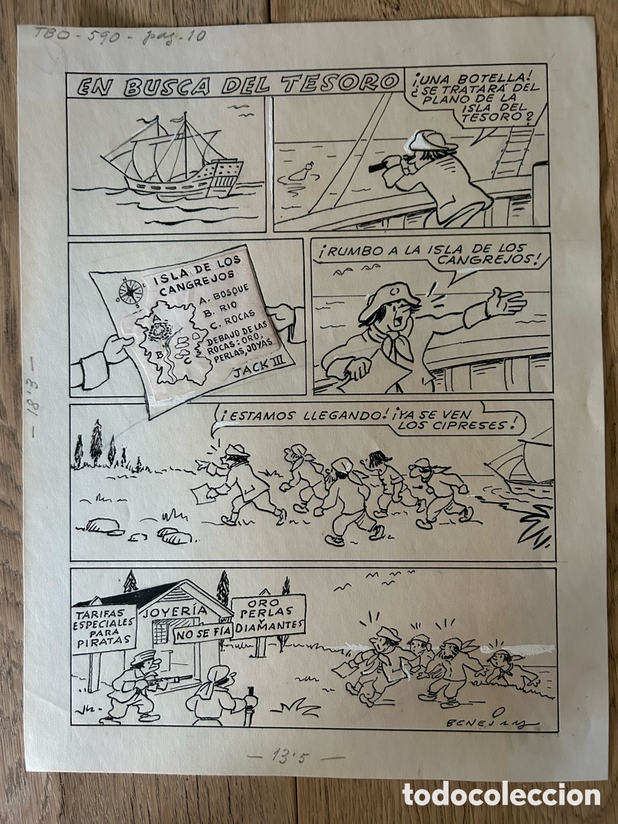 C&oacute;mics: Benejam, TBO, En busca del tesoro - Foto 1