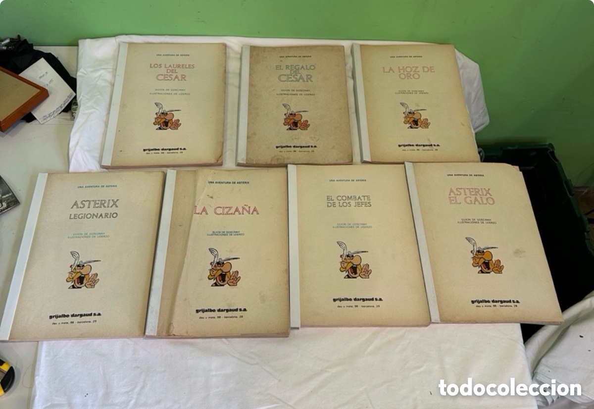 C&oacute;mics: Colecci&oacute;n de 14 c&oacute;mics de Asterix el Galo .ver las fotos