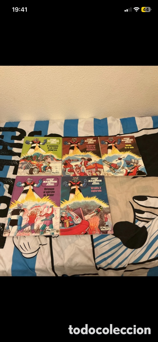 Lote 5 libros Mazinger Z | todocoleccion (Buy It Now)