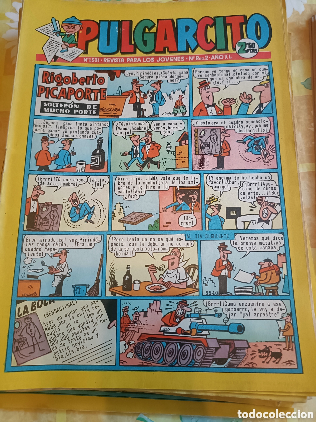 C&oacute;mics: 26 Comics Pulgarcito - Foto 6