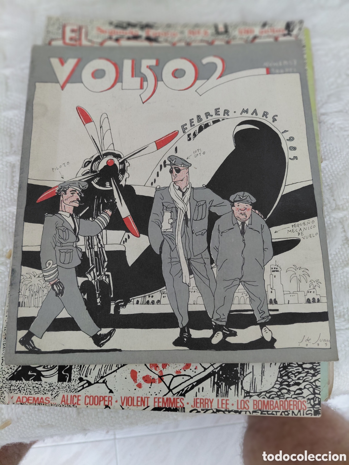 C&oacute;mics: N&ordm; 7 de VOL 502 [de 8] Ajuntament de Palma de Mallorca &middot; II-1985 &middot; 100 pts. PRIMERA &middot; TEBEO &middot; REVIST