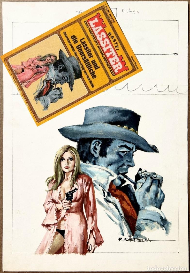 C&oacute;mics: RAFAEL CORTIELLA - Porta Novela Western Bastei - Lassiter y la Insaciable