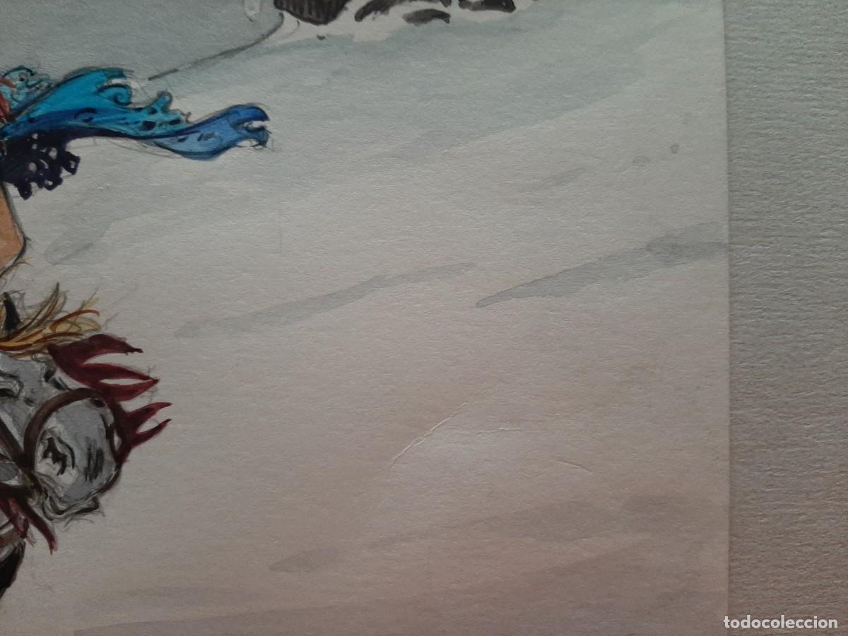 C&oacute;mics: DIBUJO ORIGINAL PHILIPPE LUGUY - PERCEVAN - Foto 3