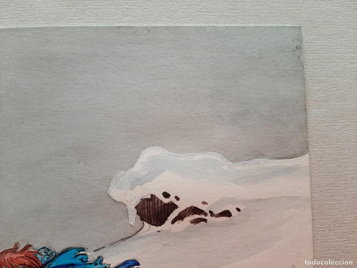 C&oacute;mics: DIBUJO ORIGINAL PHILIPPE LUGUY - PERCEVAN - Foto 4