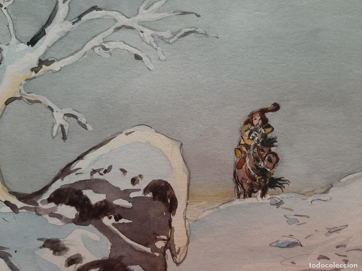 C&oacute;mics: DIBUJO ORIGINAL PHILIPPE LUGUY - PERCEVAN - Foto 9