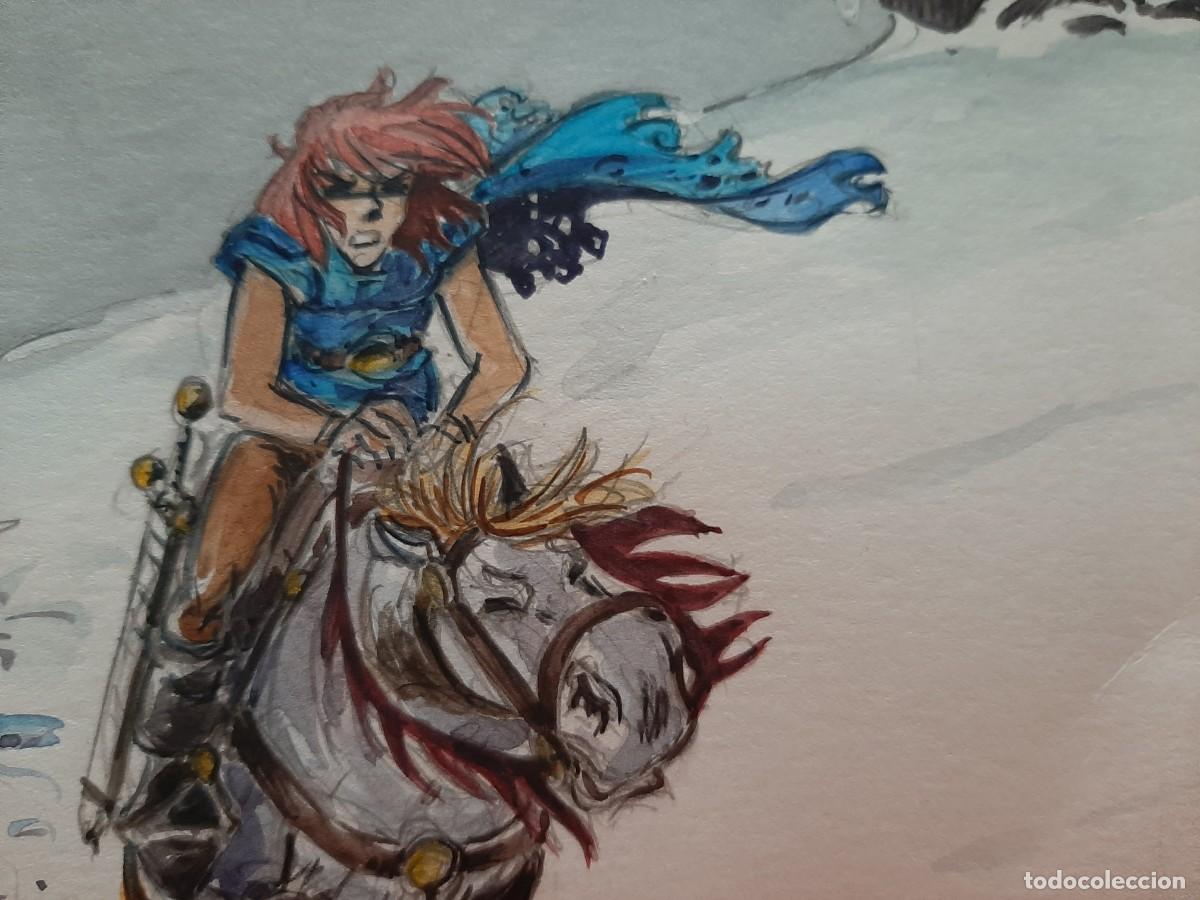 C&oacute;mics: DIBUJO ORIGINAL PHILIPPE LUGUY - PERCEVAN - Foto 11