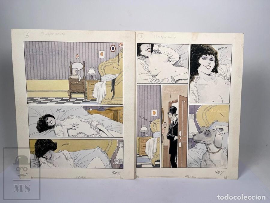 C&oacute;mics: Historieta Comic Original A&ntilde;o 1984 El Mejor Amigo Publicado La Rambla N&uacute;mero 3 Firmado Buixadera