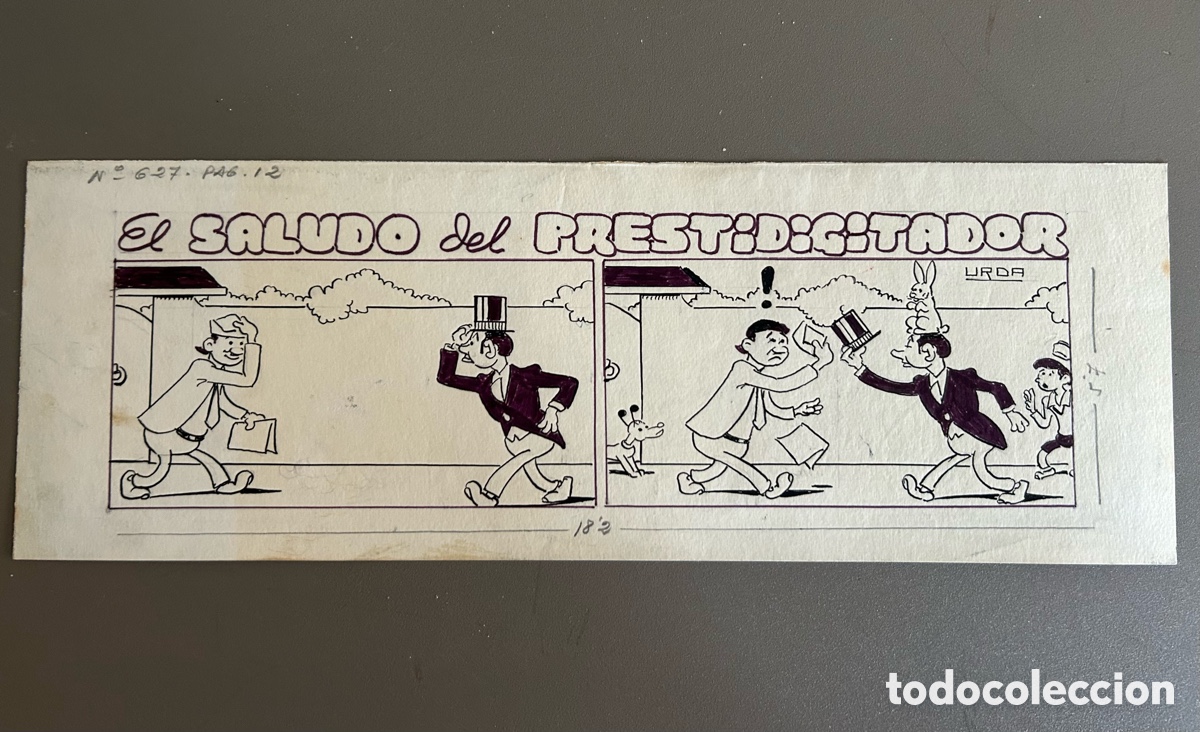 C&oacute;mics: Urda, dibujo para TBO