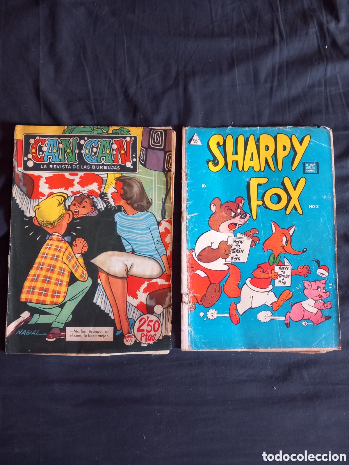 C&oacute;mics: Revista Can can y Sharpy Fox
