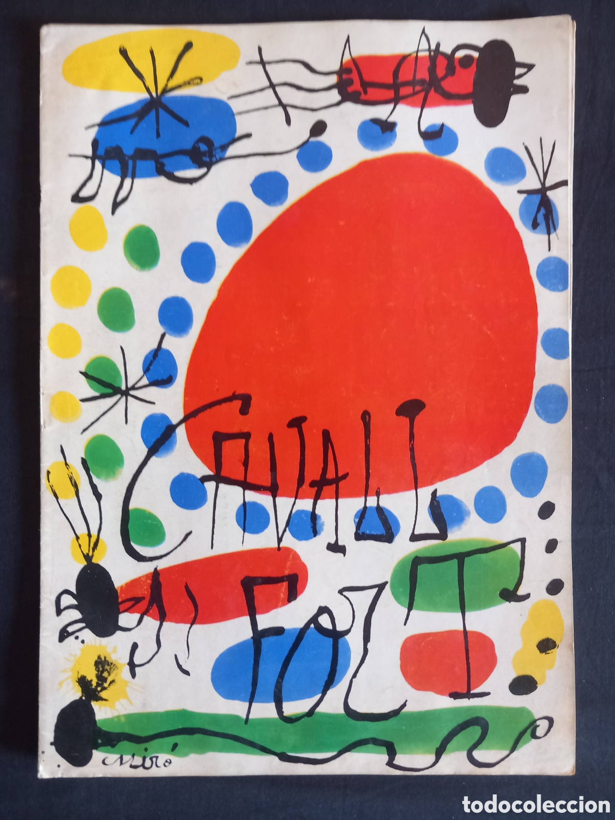 C&oacute;mics: Revista Cavall Fort portada Mir&oacute; No 44