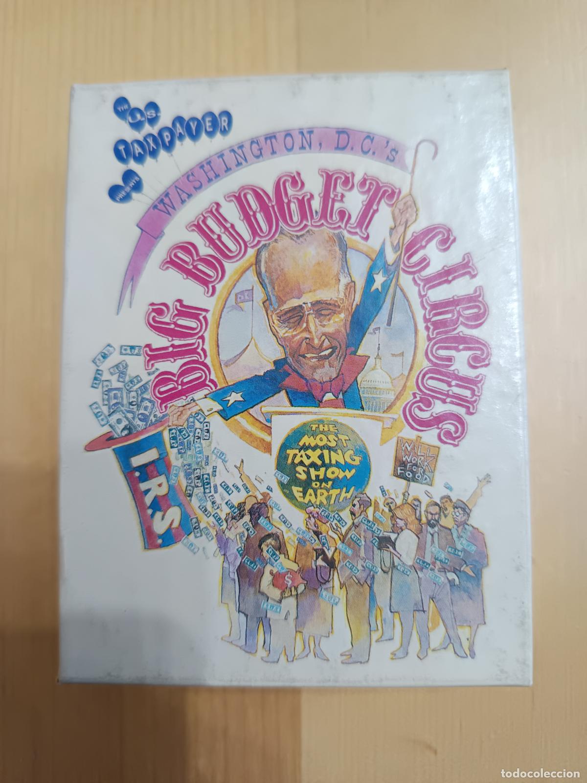 C&oacute;mics: BIG BUDGET CIRCUS Trading Cards Complete Set Of 36 Bill Sienkiewicz Trump 1990