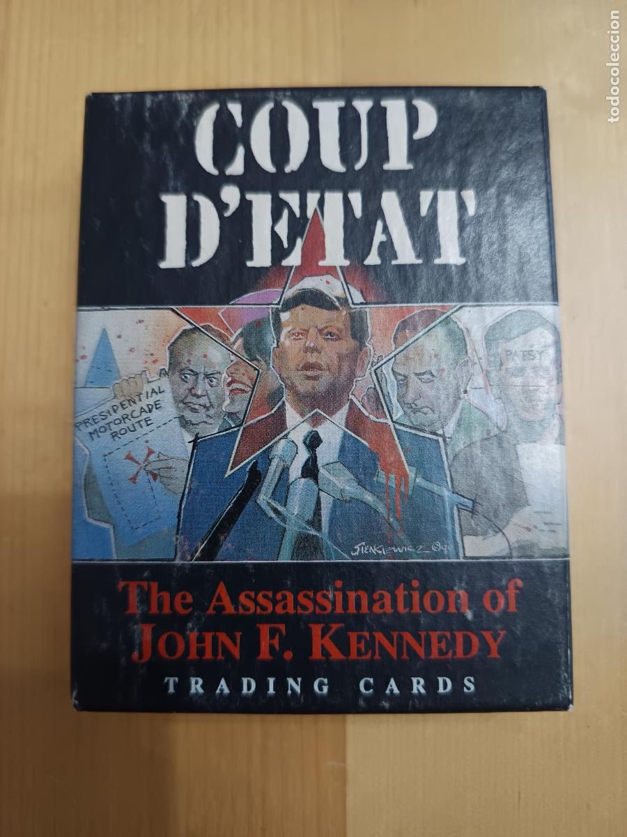 C&oacute;mics: COUP D&acute;ETAT Trading Cards Complete Set Of 36 Bill Sienkiewicz Trump 1990