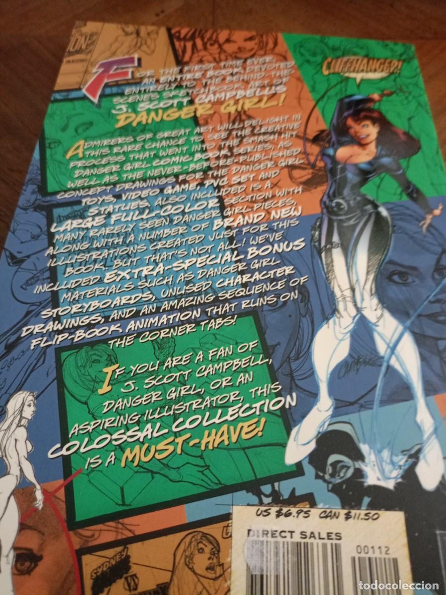 C&oacute;mics: DANGER GIRL Sketchbook (Libro de dibujos). (En ingl&eacute;s) - Foto 2