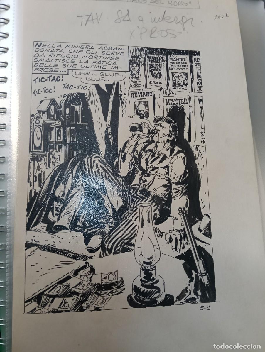 C&oacute;mics: 58 ORIGINALES DE VICTOR DE LA FUENTE MORTIMER 5 - Foto 1