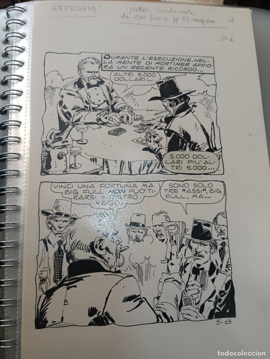 C&oacute;mics: 58 ORIGINALES DE VICTOR DE LA FUENTE MORTIMER 5 - Foto 11