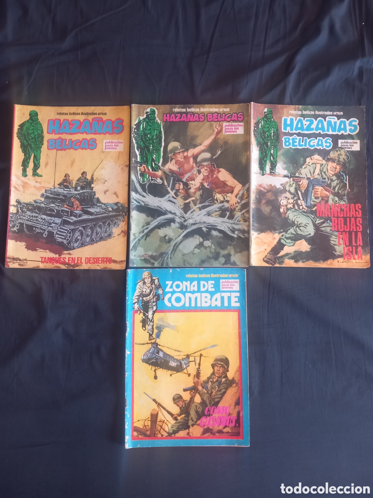 C&oacute;mics: Haza&ntilde;as b&eacute;licas 16, 29 y 41 y Zona de combate 13