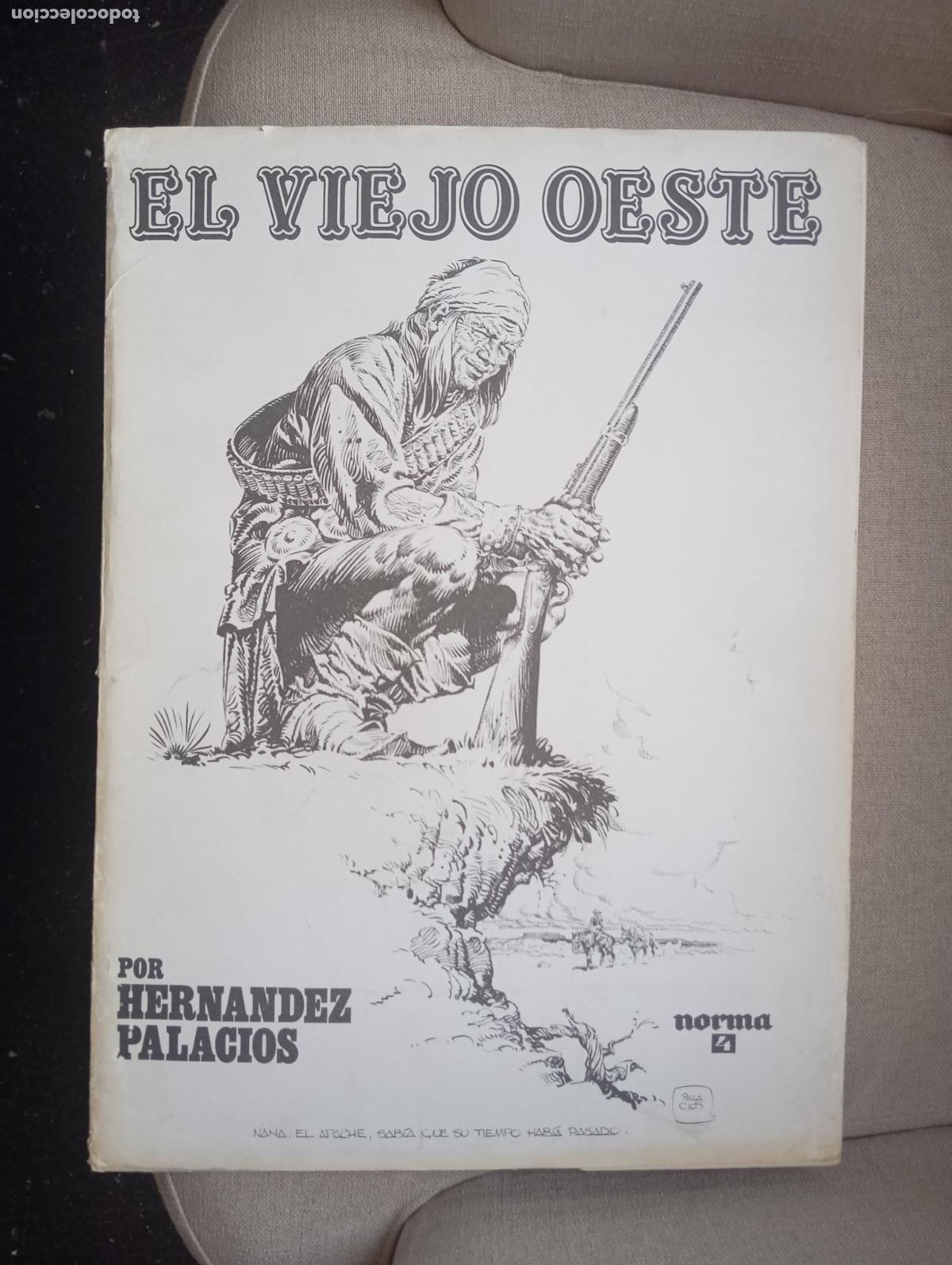 C&oacute;mics: PORTFOLIO EL VIEJO OESTE POR HERN&Aacute;NDEZ PALACIOS - 10 L&Aacute;MINAS NORMA COMPLETO MUY BUEN ESTADO
