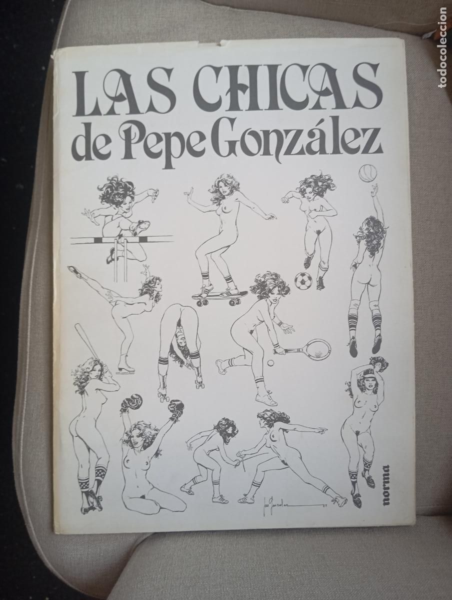 C&oacute;mics: PORTFOLIO LAS CHICAS DE PEPE GONZ&Aacute;LEZ - 10 L&Aacute;MINAS NORMA COMPLETO MAS UNA DE REGALO