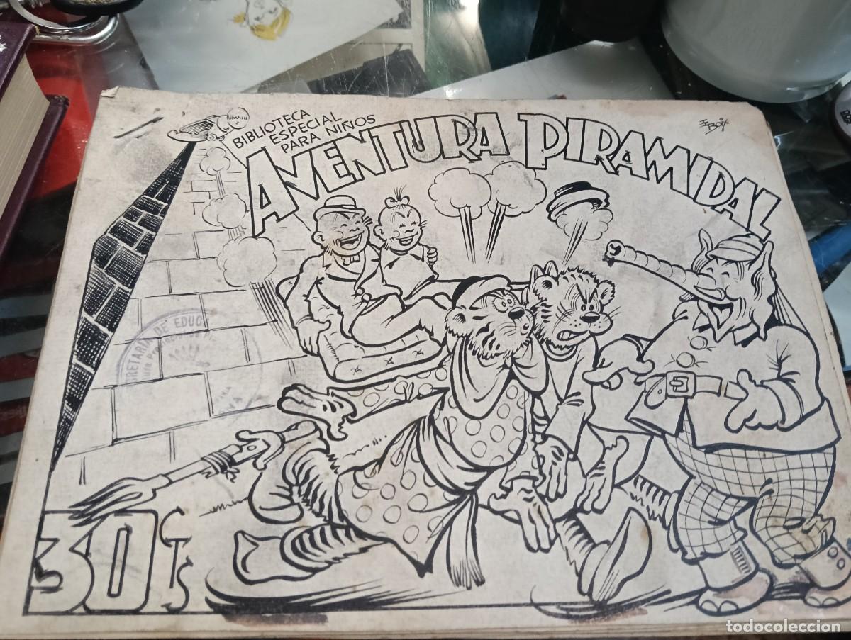C&oacute;mics: CUADERNILLO ORIGINAL DE EMILI BOIX 8 HOJAS Y PORTADA