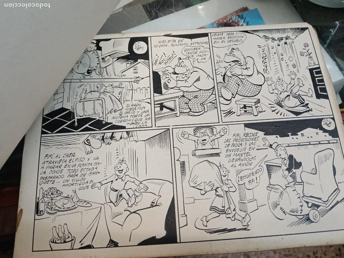 C&oacute;mics: CUADERNILLO ORIGINAL DE EMILI BOIX 8 HOJAS Y PORTADA - Foto 4