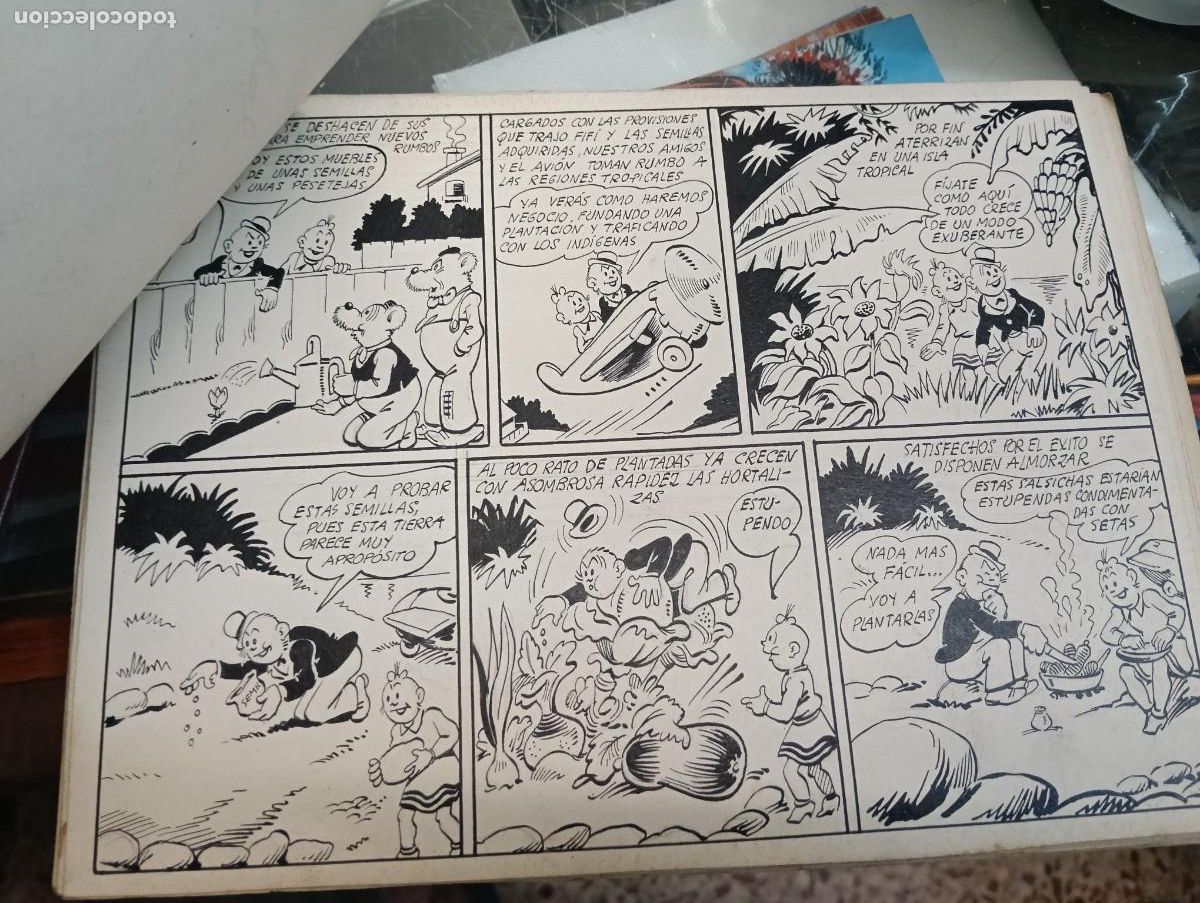 C&oacute;mics: CUADERNILLO ORIGINAL DE EMILI BOIX 8 HOJAS Y PORTADA - Foto 5