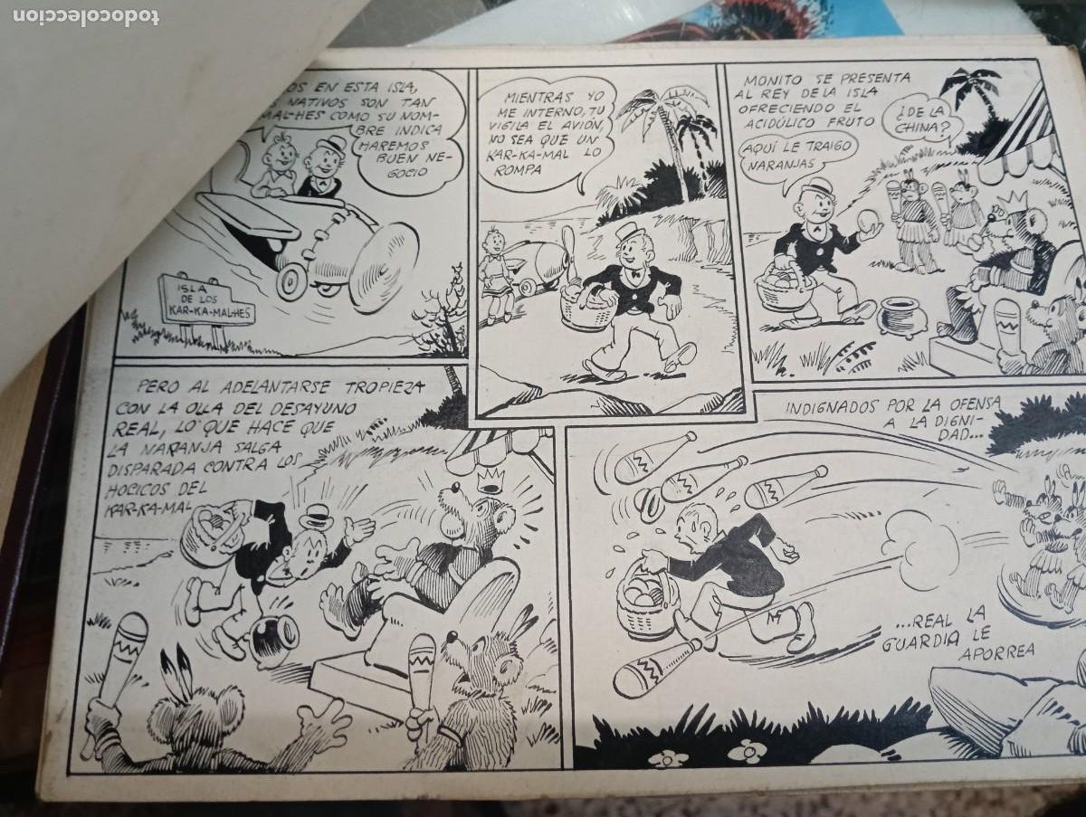 C&oacute;mics: CUADERNILLO ORIGINAL DE EMILI BOIX 8 HOJAS Y PORTADA - Foto 7