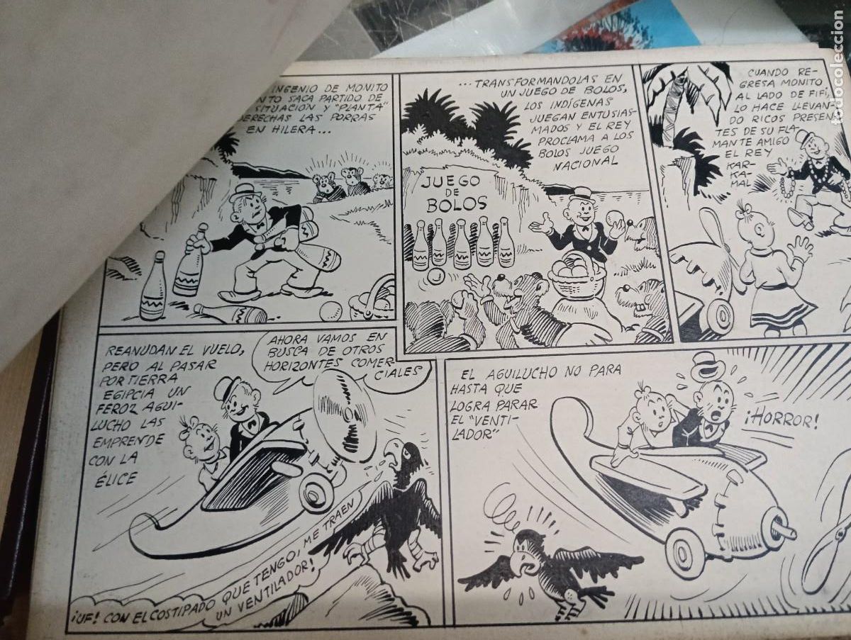 C&oacute;mics: CUADERNILLO ORIGINAL DE EMILI BOIX 8 HOJAS Y PORTADA - Foto 8