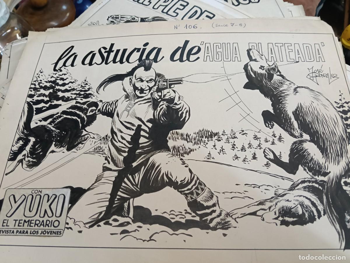 C&oacute;mics: ORIGINALES DE JOS&Eacute; GONZALEZ YUKI EL TEMERARIO LA ASTUCIA DE AGUA PLATEADA