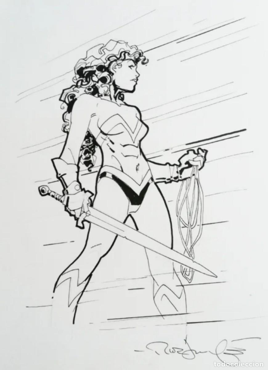 C&oacute;mics: Original de Wonder Woman de Rick Leonardi