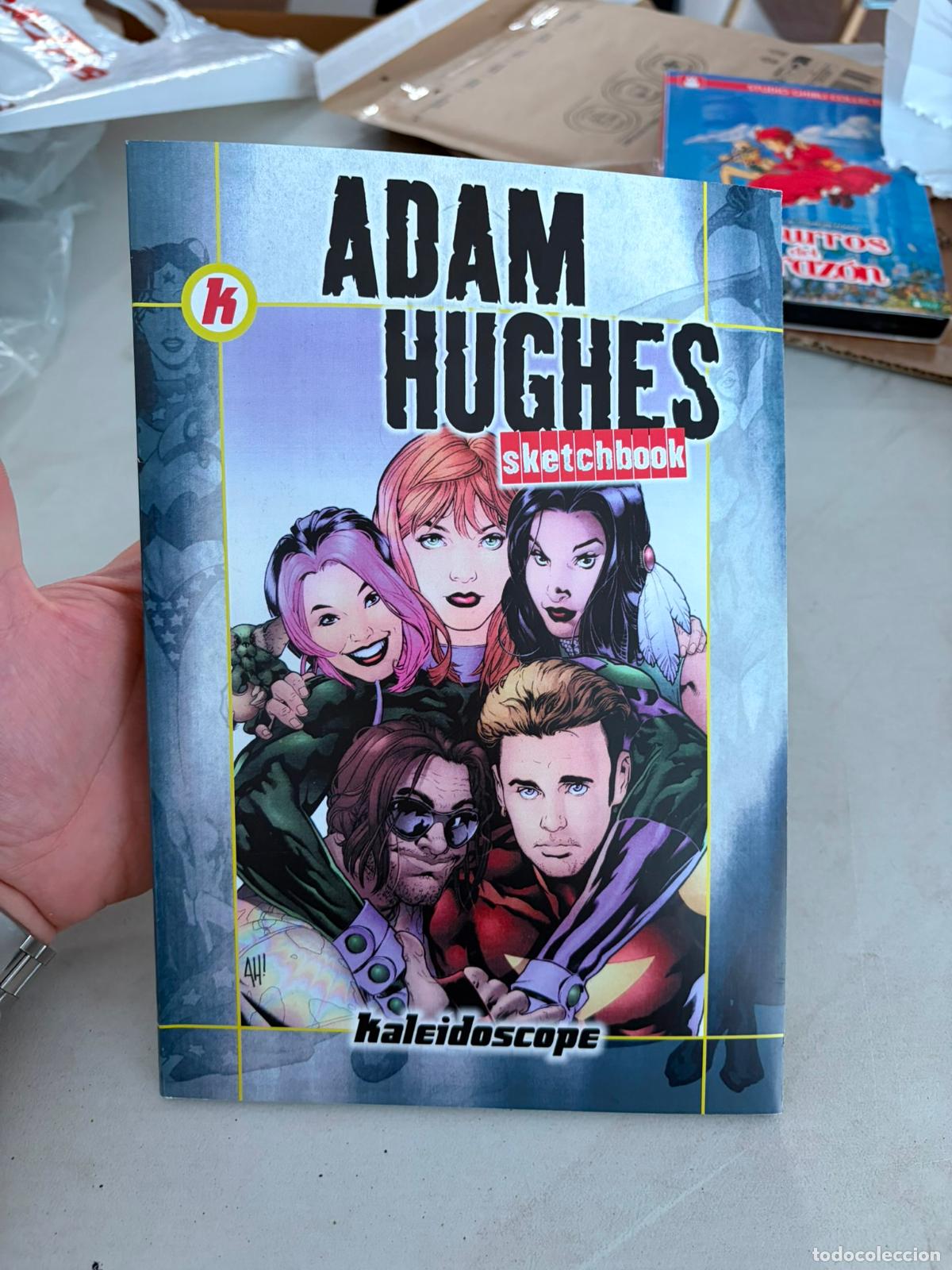 C&oacute;mics: Adam Hughes sketchbook