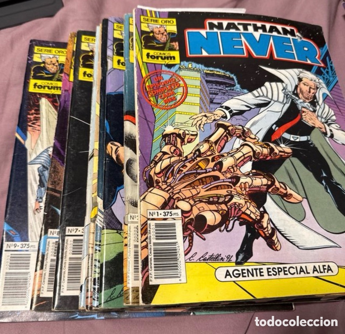 C&oacute;mics: Nathan never colecci&oacute;n completa