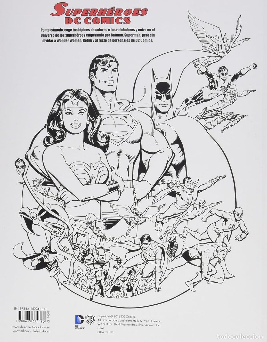 C&oacute;mics: Superh&eacute;roes DC Comics (DESIDERATA EDICIONES). 100 l&aacute;minas - Foto 2