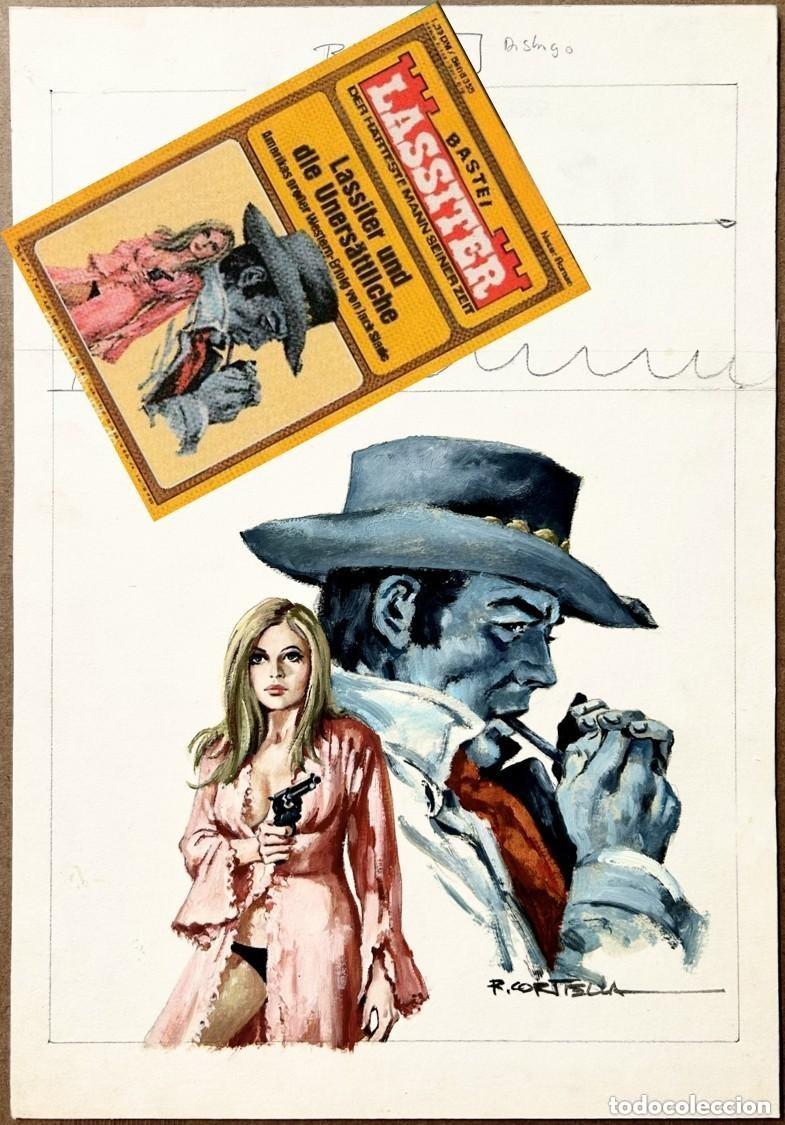 C&oacute;mics: RAFAEL CORTIELLA - Porta Novela Western Bastei - Lassiter y la Insaciable