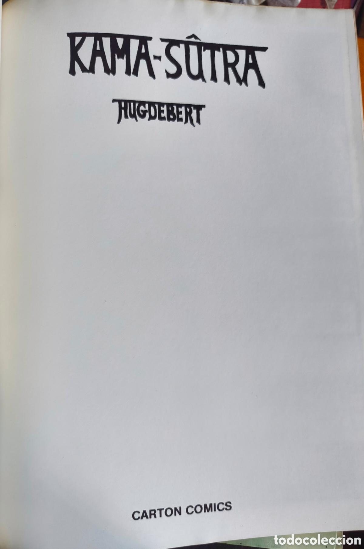 C&oacute;mics: Kama‑S&ucirc;tra de Hugdebert, edici&oacute;n Carton Comix - Foto 2